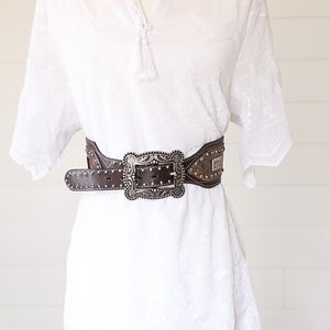 Genuine Western Leather Belt